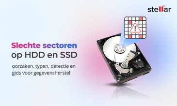 Slechte Sectoren op HDD's en SSD's: Oorzaken, Typen, Detectie en Handleiding voor Gegevensherstel [2026]