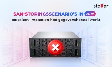 SAN-Storingsscenario’s in 2026: Oorzaken, Impact en Hoe Dataherstel Werkt
