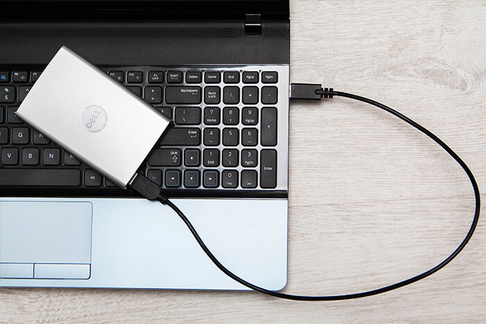 controleer usb kabel