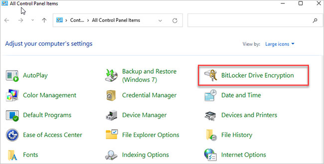 BitLocker-schijfversleuteling