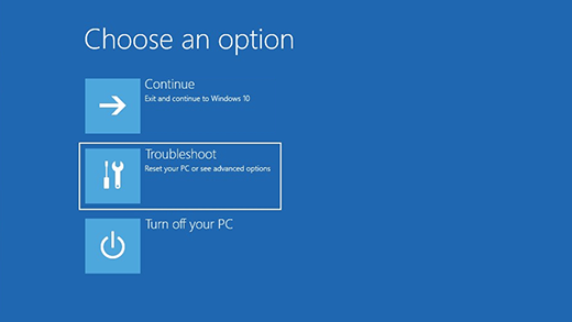 Windows-optie