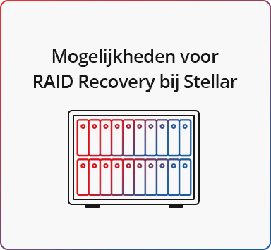 Mogelijkheden voor RAID Recovery bij Stellar