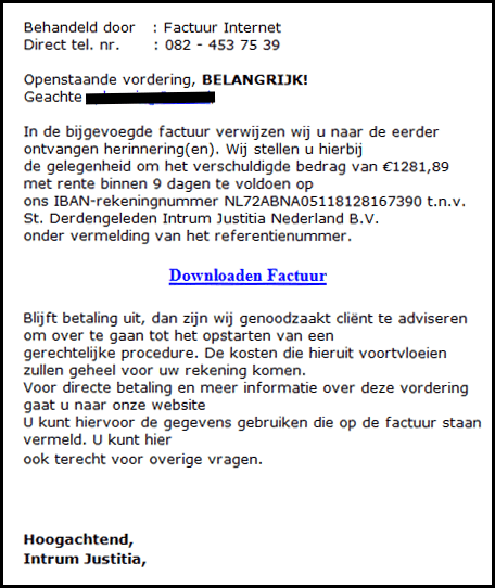 Voorbeeld Virus Ransomware