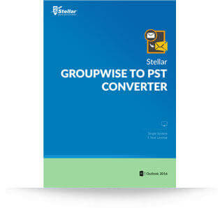 Stellar GroupWise to PST Converter Stellar GroupWise to PST Converter