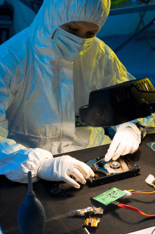 Data Recovery Lab world class infrastructure for successful recovery