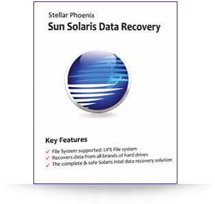 Stellar Sun Solaris Data Recovery software