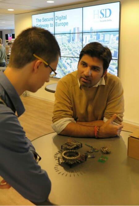 Het scouten van IoT talent voor de toekomst op de campus van HSD Den Haag